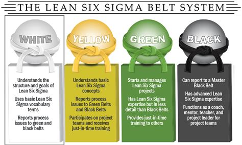 Best Of Six Sigma Green Belt Kaizen Kaizen Gemba Sigma Six Lean Belt ...