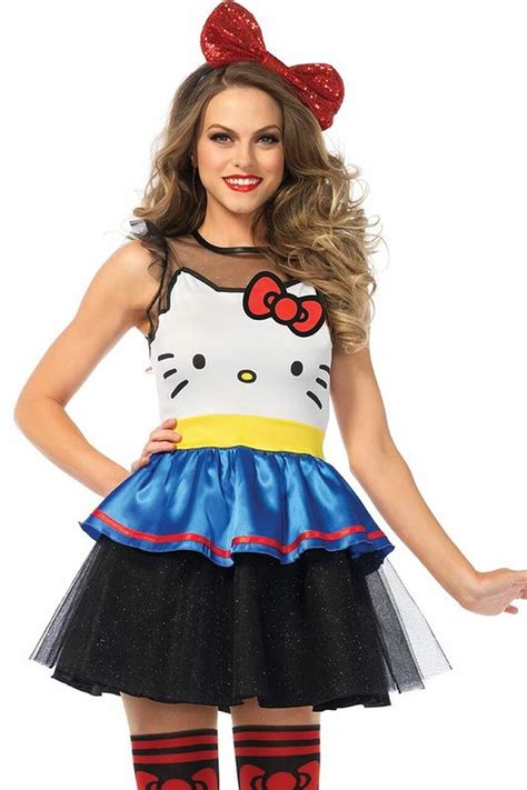 Hello Kitty Dress, Flirty Two-Piece Costume | 3WISHES.COM