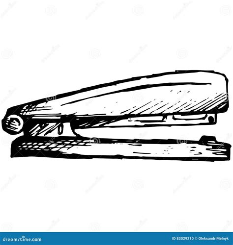 Stapler Isolated Illustration | CartoonDealer.com #34998050