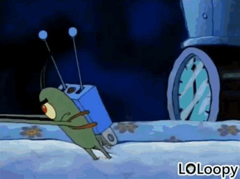 Plankton Evil GIF - Plankton Evil Laugh - Discover & Share GIFs