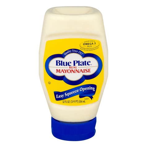 (3 Pack) 12 OUNCE BLUE PLATE MAYONNAISE SQUEEZE - Walmart.com - Walmart.com