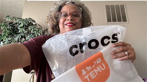 New Temu and Crocs Haul! - YouTube