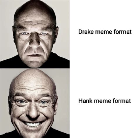 Create meme "sad dean norris, happy hank breaking bad, dean norris meme" - Pictures - Meme ...