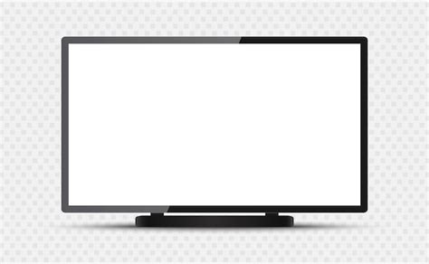 Premium Vector | 4k tv screen vector. lcd or led tv screen