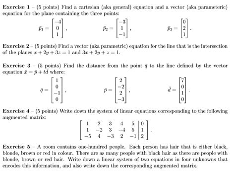 Linear Algebra Equation Of A Plane - Tessshebaylo