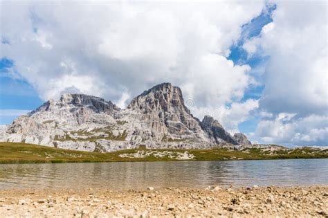 Lakes Near the Three Peaks of Lavaredo Stock Image - Image of trekking, hiking: 276666415