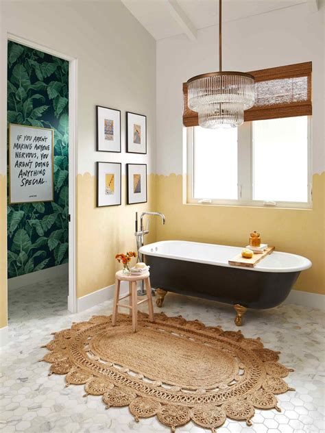 Small Bathroom Design Ideas With Green Accent