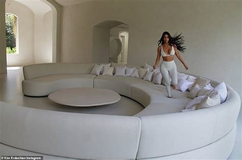 Inside Kim Kardashian's minimalist mansion with Kanye West | Daily Mail ...