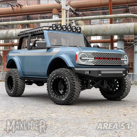 Maxlider 2021 Ford Bronco Tuning Packages Priced, Prepare at Least $10k - autoevolution