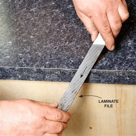 Installing Laminate Countertops | Laminate countertops, Diy countertops, Formica countertops