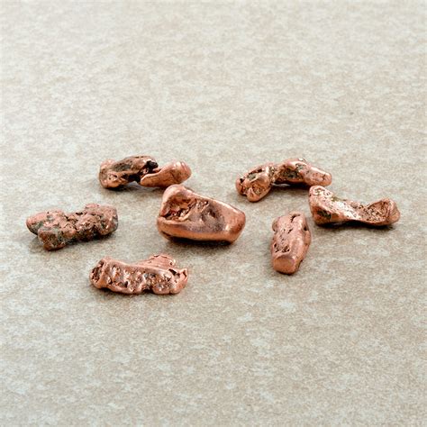 Copper Nuggets Raw Pieces from Arizona Mixed Sizes