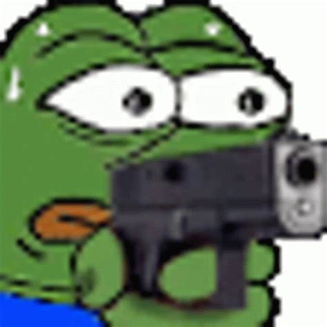 Pepe Shoot Sticker - Pepe Shoot Pepe The Frog - Discover & Share GIFs