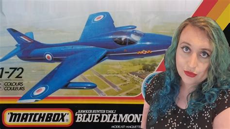 Matchbox 'Blue Diamonds' and 'Black Arrows' Hawker Hunter 1/72 Model Kit - YouTube