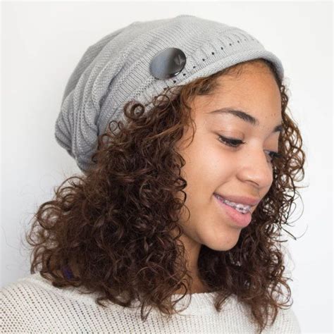 Girls With Beanies And Curly Hair Tumblr