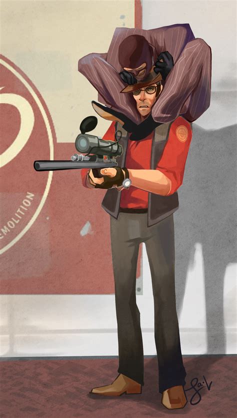 Fluffy Shark: Team Fortress 2 fan art