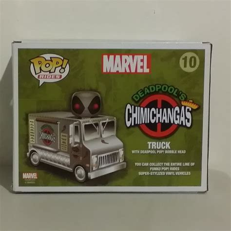 Funko POP! Rides Deadpool's Chimichanga Truck (Grey) Summer Convention Exclusive