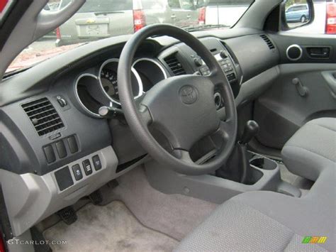 Graphite Gray Interior 2009 Toyota Tacoma Regular Cab 4x4 Photo ...