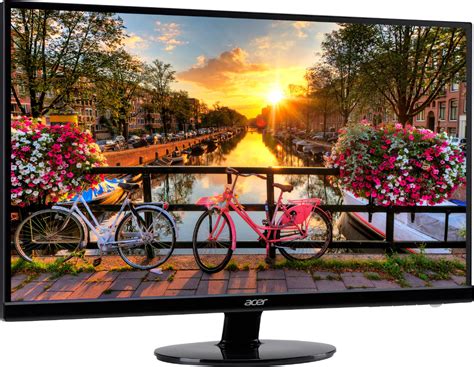 Best Buy: Acer S271HL 27" LED FHD Monitor Black S271HL GBIDX