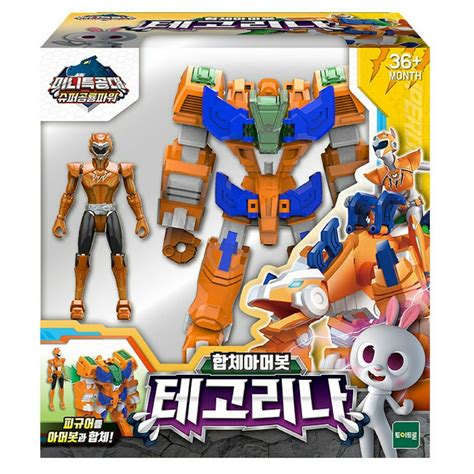 Miniforce Tego Lina Transformation Action Figure Super Dinosaur Power ...