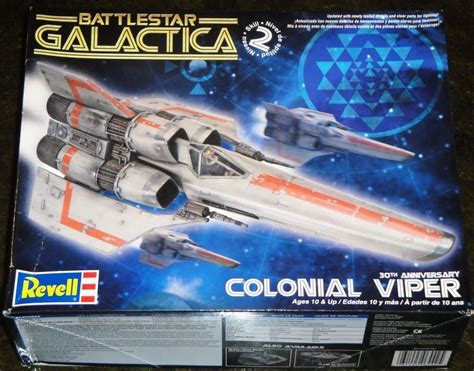 Battlestar Galactica 2008 Revell Monogram COLONIAL VIPER Model Kit New Open Box