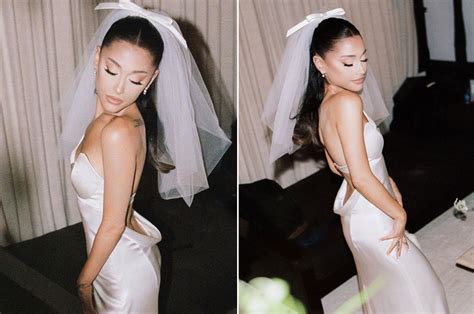 Ariana Grande's wedding dress was inspired by Audrey Hepburn