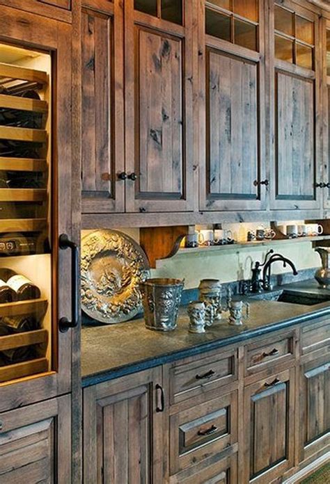 Awesome Rustic Kitchen Cabinets For Your Beautiful Kitchen38 | Rustic ...