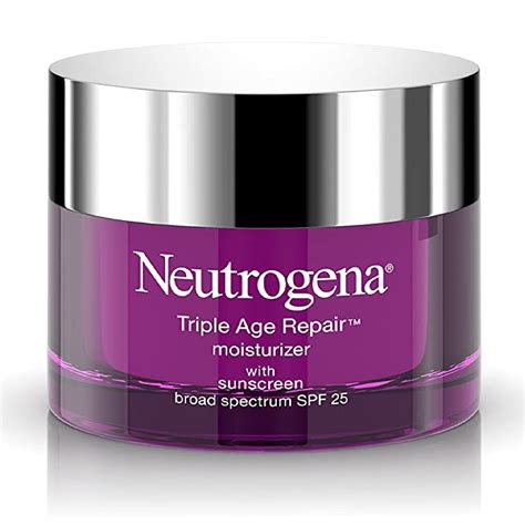 Neutrogena Triple Age Repair Anti-Aging Daily Facial Moisturizer with SPF 25 Sunscreen - Liberty ...