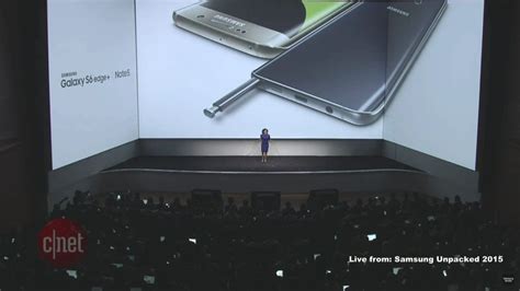 Samsung Galaxy Unpacked 2015 (CNET LIVE SHOW) - Video - CNET