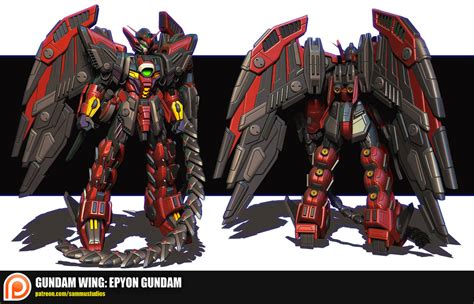 Gundam Wing: Epyon Gundam by cg-sammu on DeviantArt