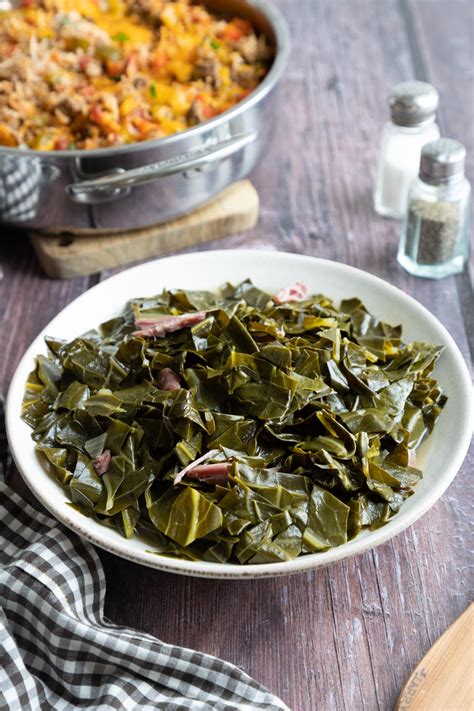 Southern Collard Greens Recipe with Ham Hocks | Feast and Farm