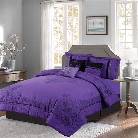 Empire Home Donna 8 Piece Comforter Set Over Sized Bed In A Bag King ...