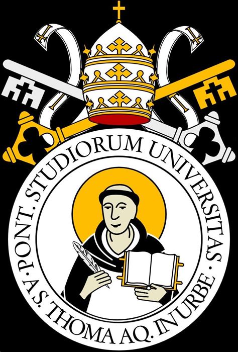 Seal of the Pontifical University of Saint Thomas Aquinas ...