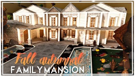 Fall Autumnal Family Mansion (No Large Plot!) | Tour+Speedbuild ...