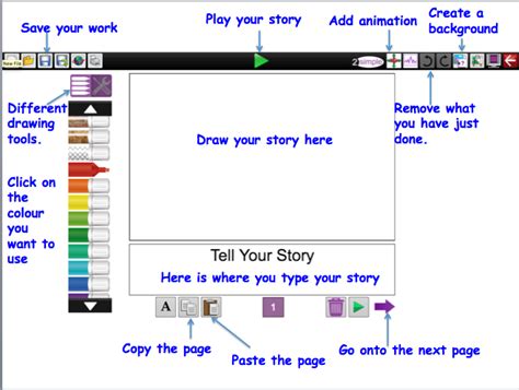 Creating an animated story using Purple Mash - Zoe's Computing journey