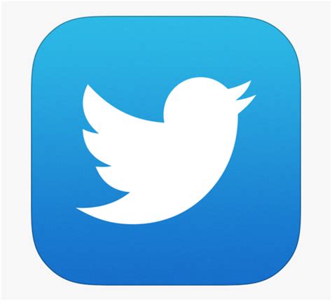 Twitter Icon Ios 7 Png Image - Twitter App Logo Png, Transparent Png ...