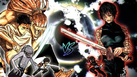 Yuta Okkotsu V2(New) VS Maki V2(New) By @soulfiremugen | Mugen AI Fight ...