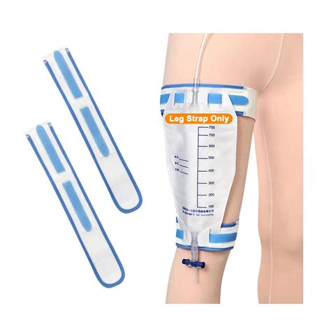 Buy Catheter Leg Strap Foley Catheter Leg Bag Holder Urine Drainage Bag Support Fix Straps with ...