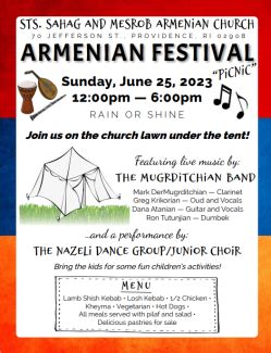 Armenian Festival | Historical Preservation & Heritage Commission