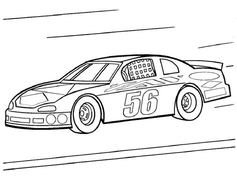 NASCAR Coloring Pages - Best Coloring Pages For Kids