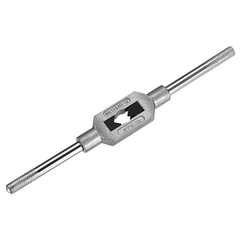 Uxcell Metric M1-M12 1/16" - 1/2" (UNC/UNF) Adjustable Tap Wrench Handle Nickel Plated - Walmart ...