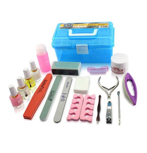 Free Shipping Acrylic Nail Kit Basic Supplies Manicure Nails Trimmed ...