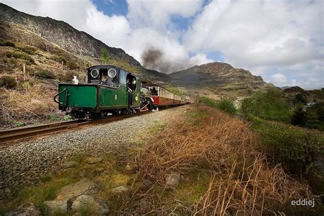 "Blaenau Ffestiniog railway - Wales" by eddiej | Redbubble