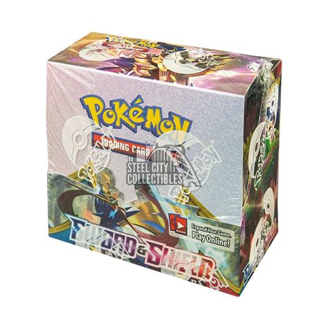 Pokemon Sword & Shield Booster Box | Steel City Collectibles