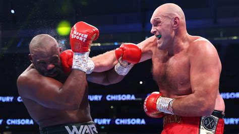 Tyson Fury stops Derek Chisora to retain WBC heavyweight title, stares down Oleksandr Usyk in ...