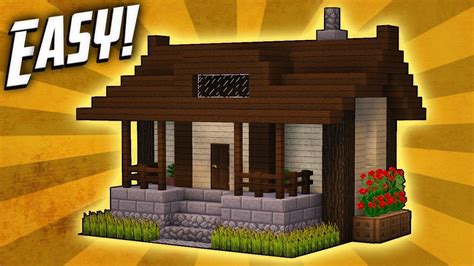 Minecraft: How To Build A Small Survival House Tutorial (#5) | Minecraft small house, Minecraft ...