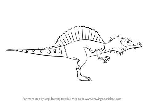 Learn How to Draw Old Spinosaurus from Dinosaur Train (Dinosaur Train ...