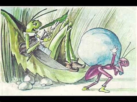 Aesop's Fables - The Ant and the Grasshopper - YouTube