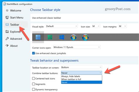 How to Ungroup the Taskbar in Windows 11