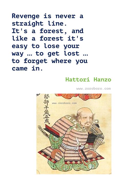 Hattori Hanzo Quotes, Hattori Hanzo Teachings, Hattori Hanzo Warrior ...