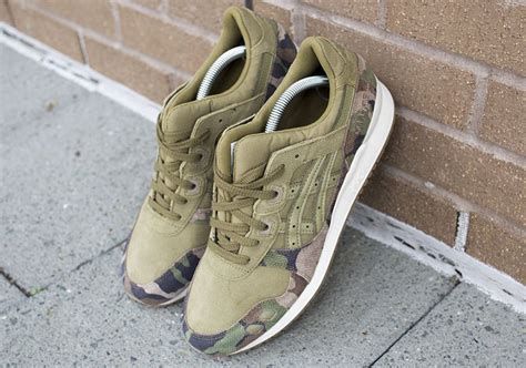 ASICS Gel Lyte III Olive Camo - Sneaker Bar Detroit